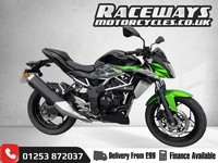 KAWASAKI Z125 2023 23 REG 5,287 MILES GREEN USED MOTORCYCLE 125CC
