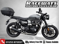 TRIUMPH SPEED TWIN 2019 19 REG 8,167 MILES SILVER USED MOTORCYCLE 1200CC
