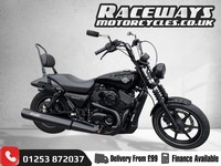 HARLEY-DAVIDSON STREET XG750 2015 65 REG 5,508 MILES BLACK USED MOTORCYCLE 749CC