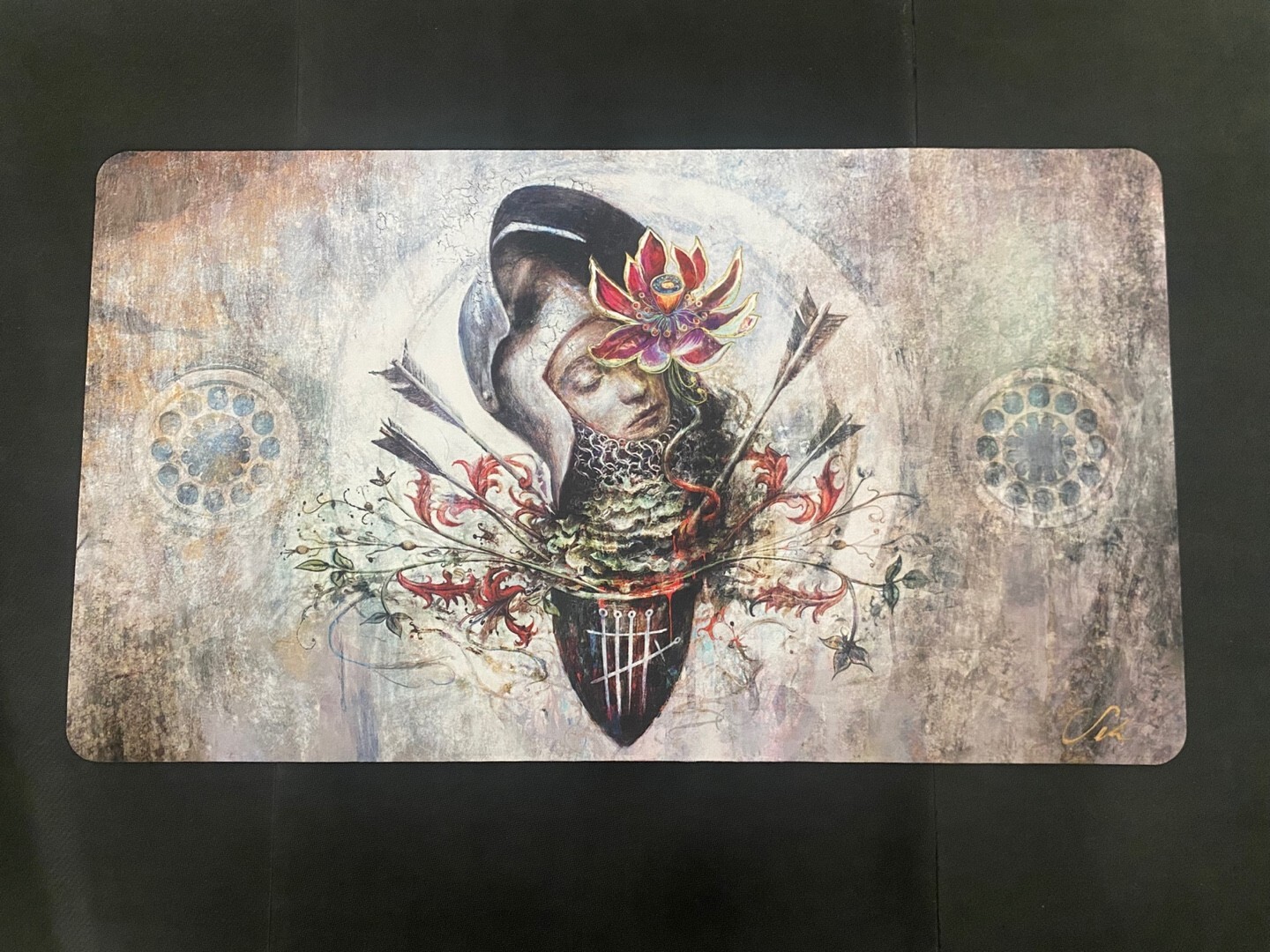 【MTG】Eternal Lotus: SEB MCKINNON ETERNAL LOTUS - Seb McKinnon signed playmat - Rare