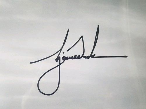 Tiger Woods Autographed 12