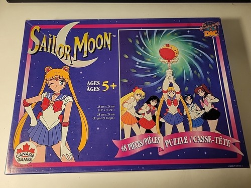 moonページ Sailor Moon Vintage Puzzle 1996 Dic 100% Complete 48 Pieces