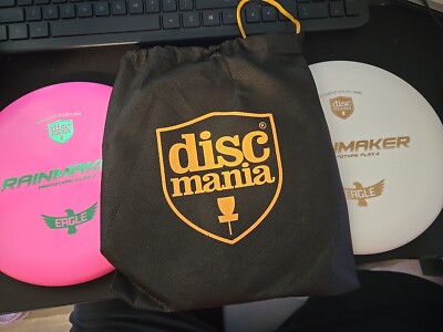 Discmania   Pair of Eagle McMahon Prototype Rainmakers - Pink and White. 173g