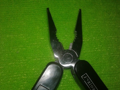 Black Needlenose Vintage Original Multi Tool Cutters Pliers Knife 1999