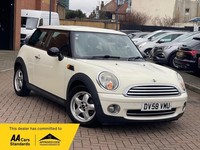 2008 MINI HATCHBACK 1.4 One 3dr HATCHBACK PETROL Manual