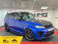 2021 Land Rover Range Rover Sport 5.0 P575 V8 SVR Auto 4WD Euro 6 (s/s) 5dr ESTA