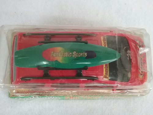 Super Sport Friction Fantastic Sports Racing Team Toy Van with Surf Board on Top