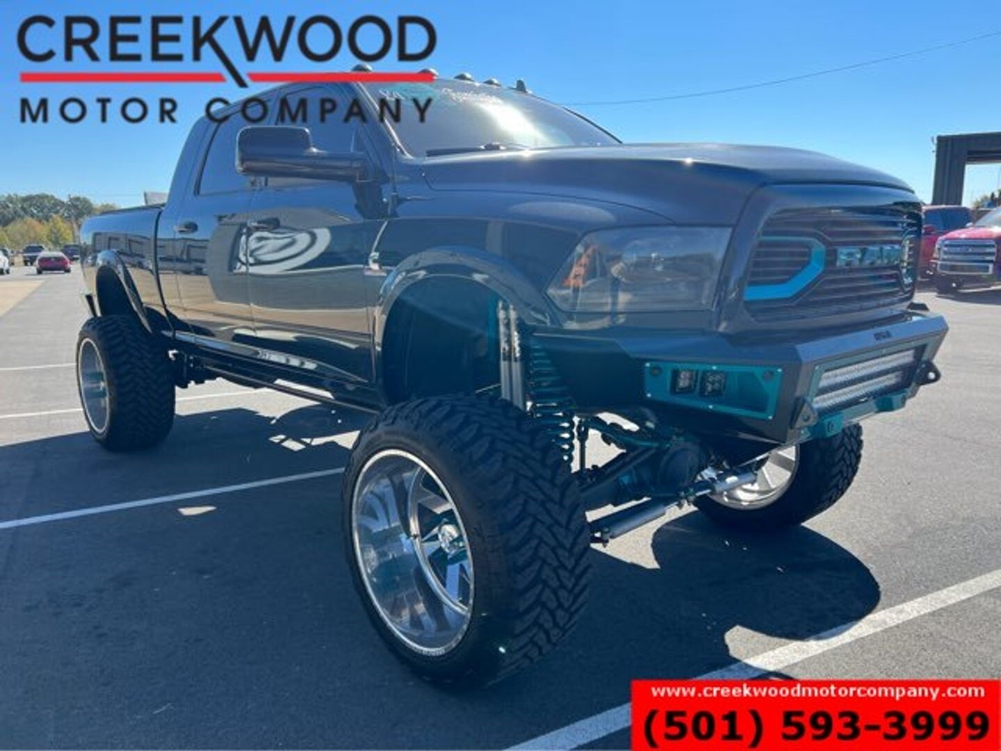 2017 Ram 2500 Laramie 4x4 Cummins Diesel Lifted Megacab 26s Nice Used