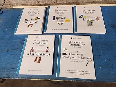 Creative Curriculum for Preschool Vol 1-5 5th Edition Set by Teaching Strategies