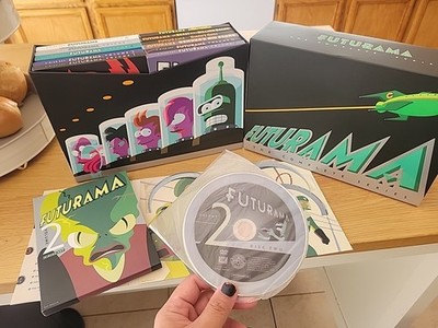 Futurama The Complete Series Season 1-8 + 4 Movies (DVD 27