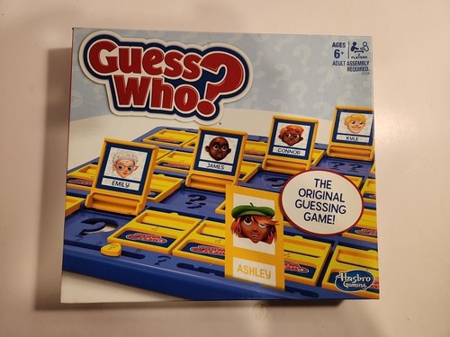 Guess Who? Classic Family Board Game Hasbro Gaming 2 Players