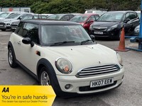 2007 MINI Hatch 1.6 Cooper Steptronic Euro 4 3dr HATCHBACK Petrol Automatic