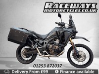 HONDA CRF1000 AFRICA TWIN DCT 2017 17 REG 15,874 MILES BLACK USED MOTORCYCLE 