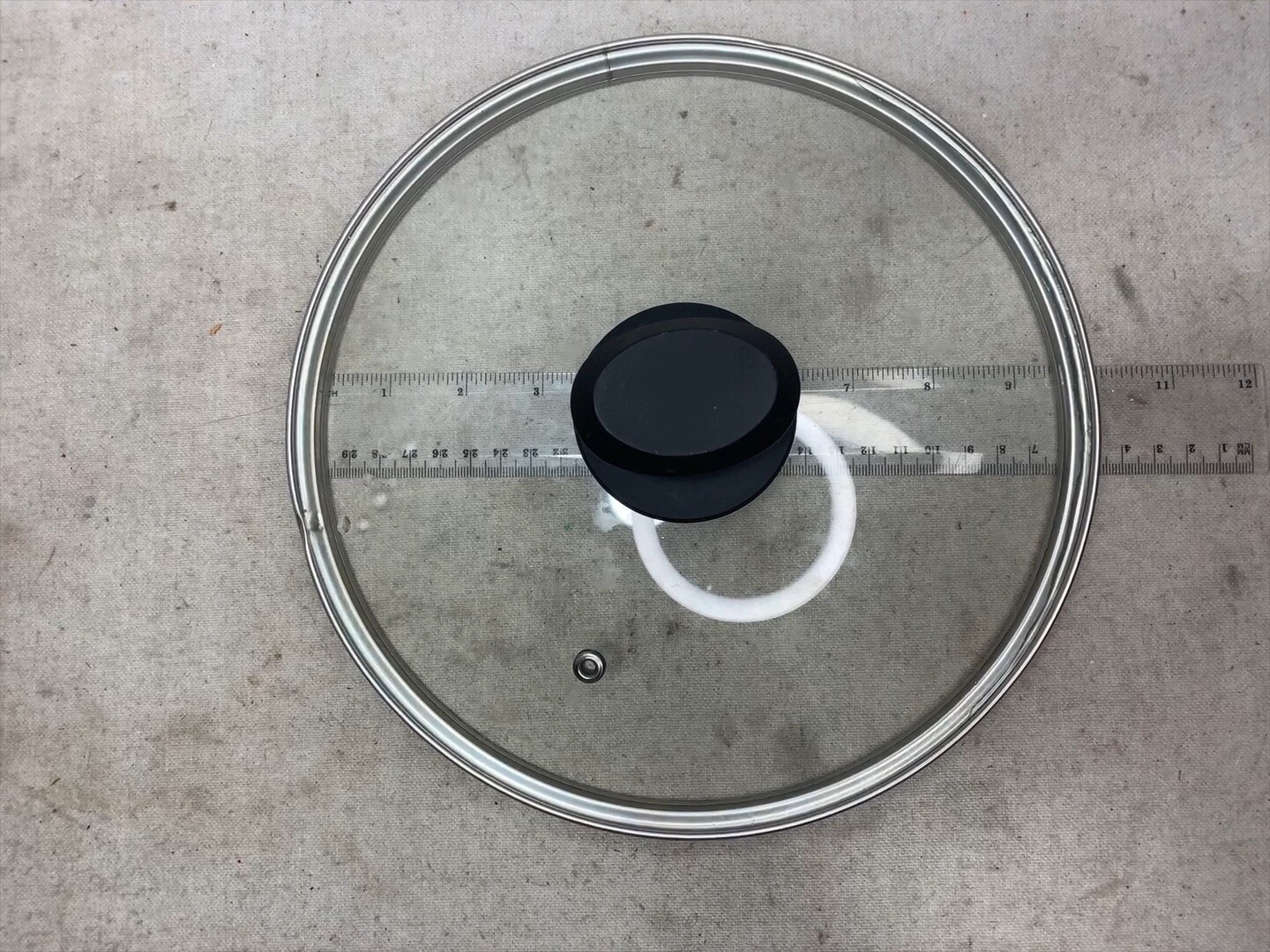 Pan Lid 9/10 Inch - Tempered Glass Pot Lid - Oven Safe Glass Lid for Frying Pan