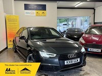 2018 Audi A4 1.4 TFSI Black Edition S Tronic Euro 6 (s/s) 4dr SALOON Petrol Auto