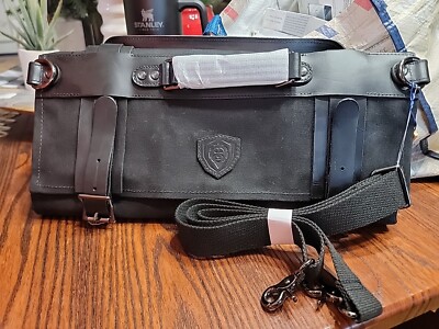 Dalstrong Workshop Nomad Knife Roll 12Oz Heavy Duty No Box Leather Canvas T100