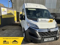 2020 Citroen Relay 2.2 BlueHDi H2 Van 140ps Enterprise PANEL VAN Diesel Manual