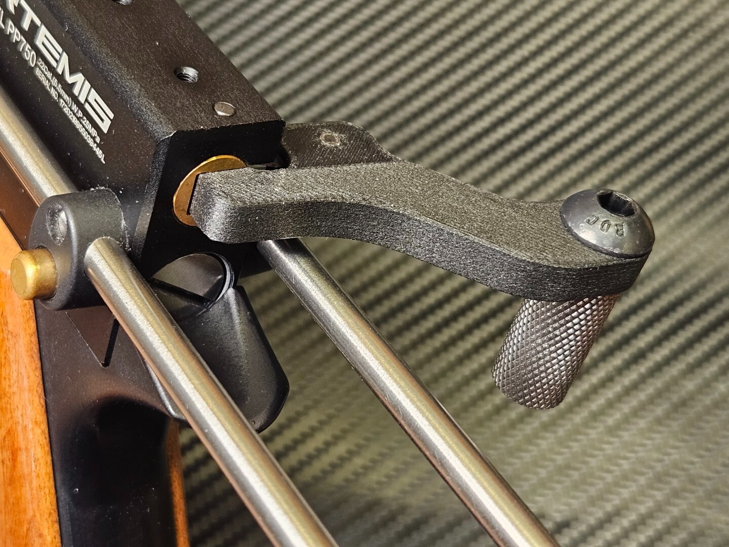 Notos / PP750 extended charging handle lever
