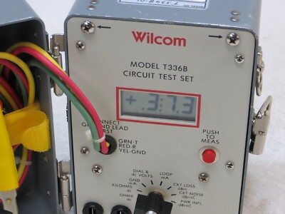 Wilcom T336B Circuit Test Set Powers On AS-IS