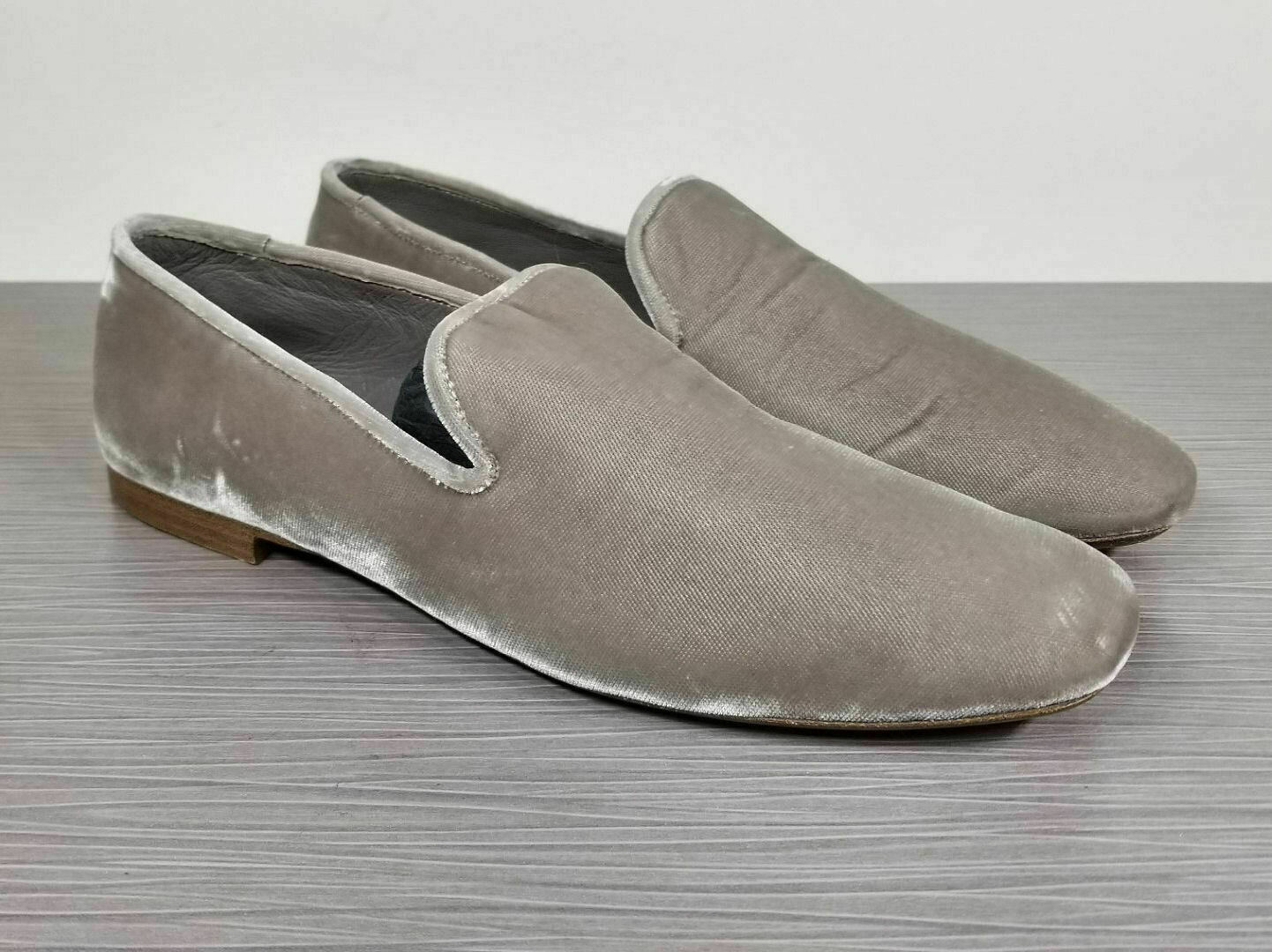 Vince Bray Loafer, Shell (Light Beige) Velvet, Womens Size 7.5 US / 37.5