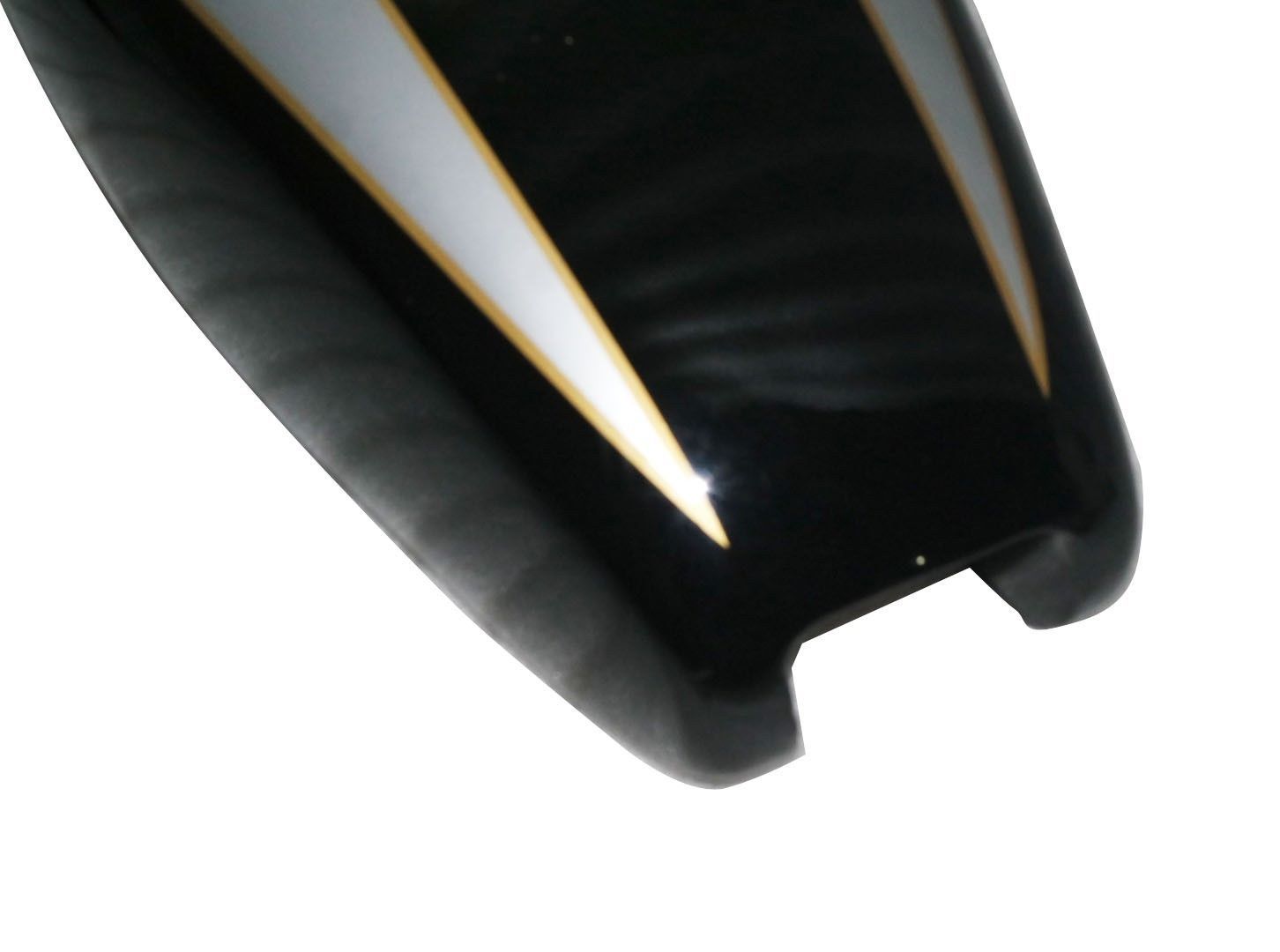 Fits Triumph T140 Steel Silver & Black Painted Oil in Frame Petrol Fuel Tank 