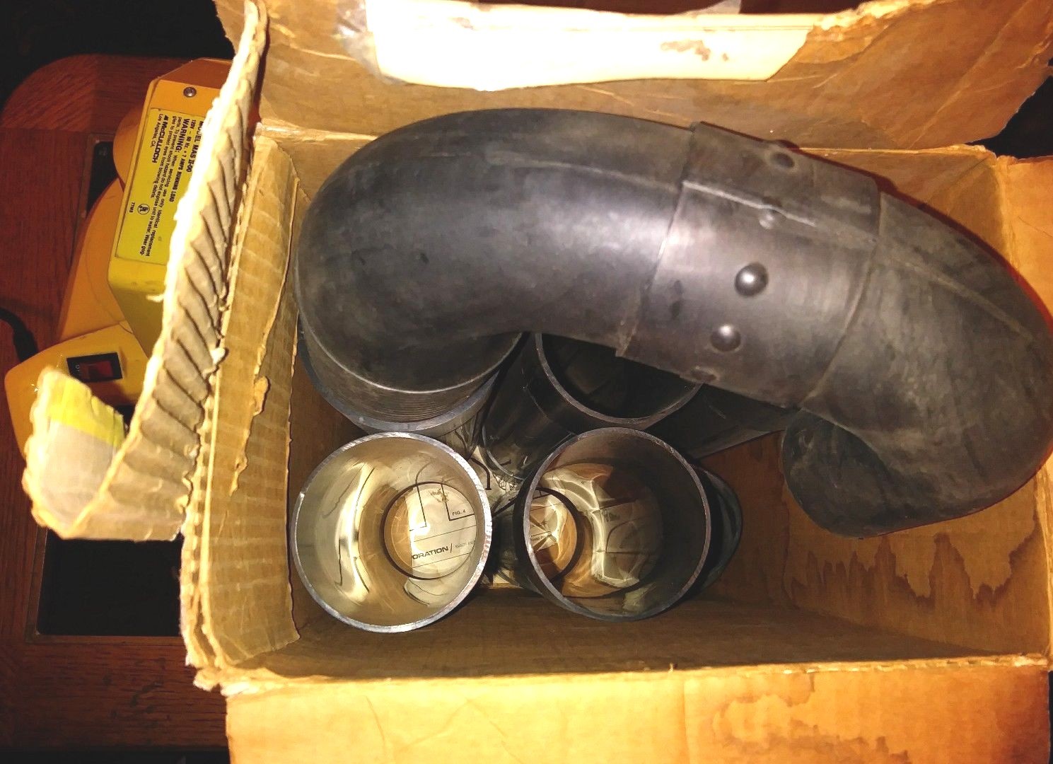 McCulloch Super Air Stream II Leaf Blower electric, with attachments works great