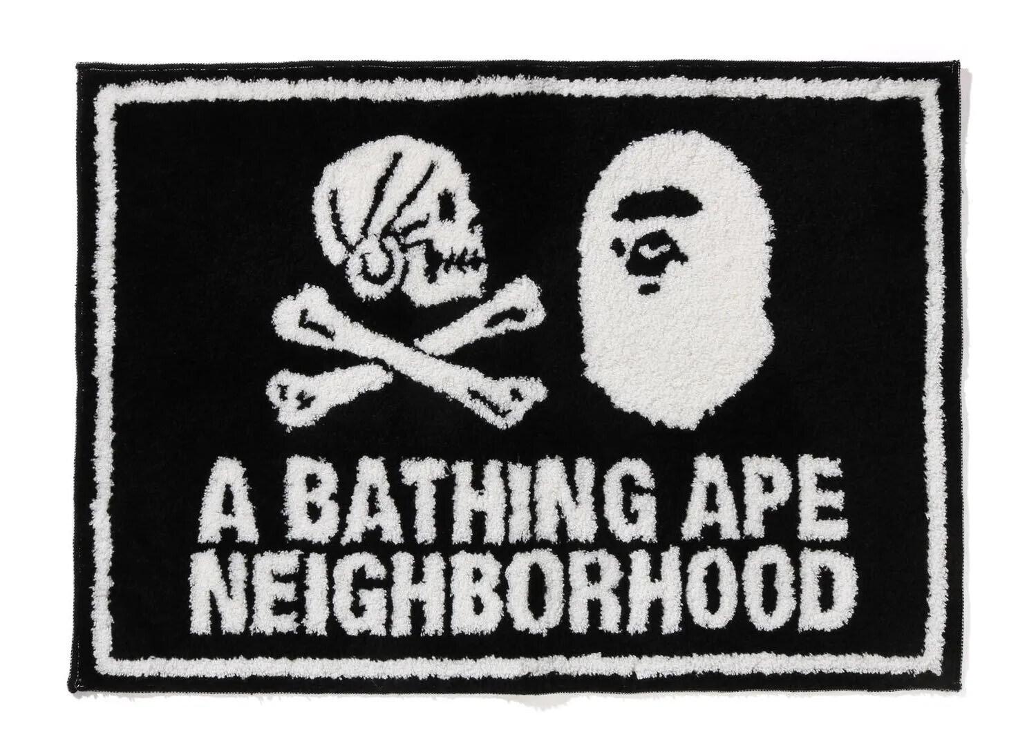 2023 SS A BATHING APE BAPE x NEIGHBORHOOD RUG MAT 1J23192909 2023 SS A BATHING APE BAPE x NEIGHBORHOOD RUG MAT 1J23192909