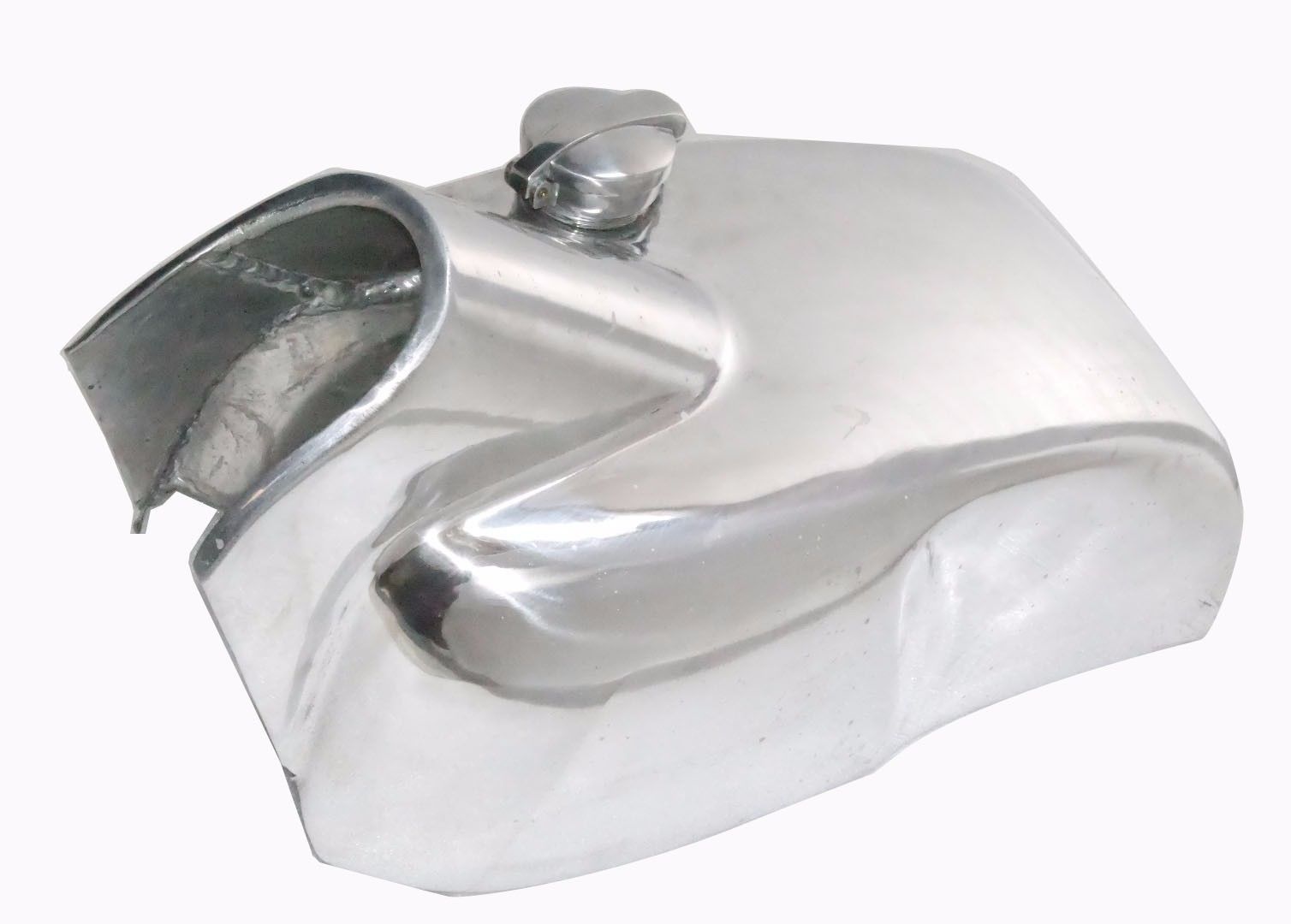 Serbatoia Benzina Fuel Tank With Monza Cap Aluminium Standard Std For Ducati 