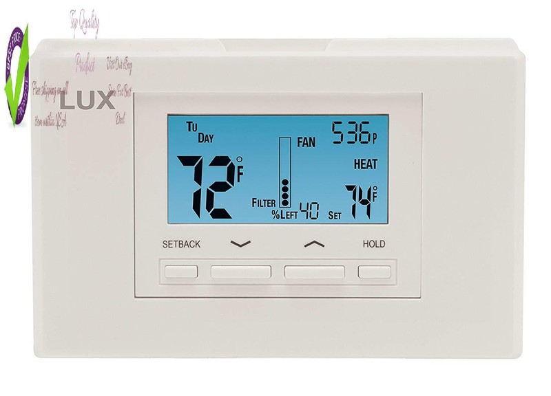 Lux Ostat Program 5-1-1 Day With Selectable Smart Recovery, 