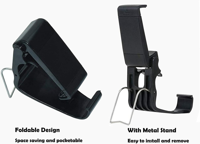 Foldable Mobile Phone Clamp Holder for Xbox One Controller Smartphone Stand 3Pck