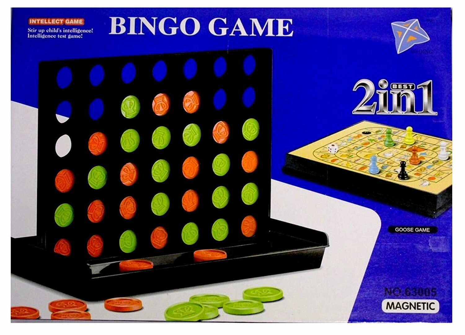 Bingo Game Gioco Da Tavolo 2in1 Pludo Divertimento Bambini dfh