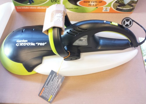 BRAND NEW! PRO Garden Groom PRO 3-in-1 Collecting Hedge Trimmer Cutter MULCHER