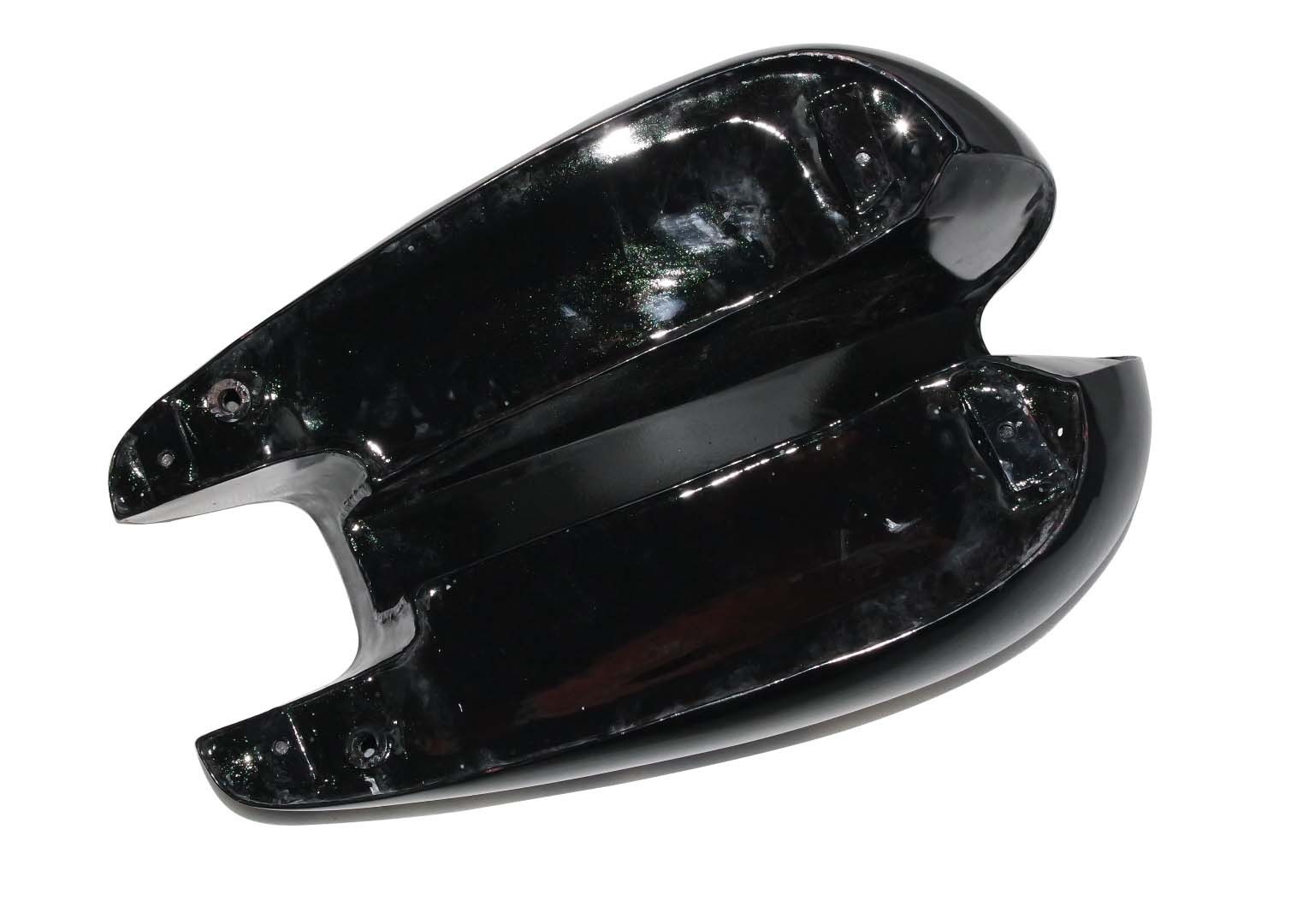 New Vintage Sunbeam S7 S8 Petrol Gas Fuel Tank Steel Black Painted 