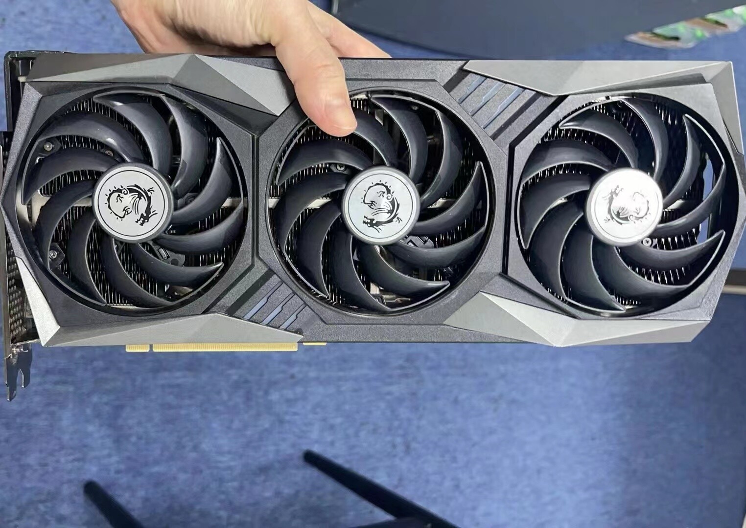 RTX 3070 MSI GeForce GAMING X TRIO 8GB GDDR6 Graphics Card - Flake