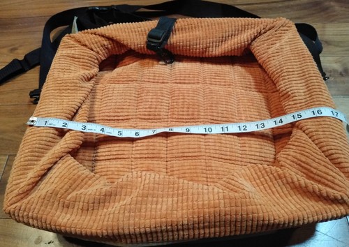 KURGO Skybox Dog Pet Orange Booster Seat Carrier Small C