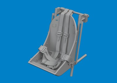 Eduard 1/48 Aircraft- F4U1A Seat w/Integral Belts for MFA  Resin  EDU6481047