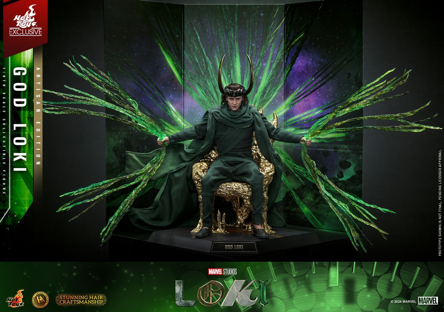 Hot Toys Marvel God Loki Artisan Edition Exclusive Pre-Sale READ