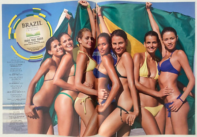 Fernanda Tavares, Ana Beatriz Barros Brazil SI Swimsuit Model 2007 Mag Photos