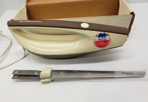 Hamilton Beach Electric Carving Knife Model 275 ALB Vintage