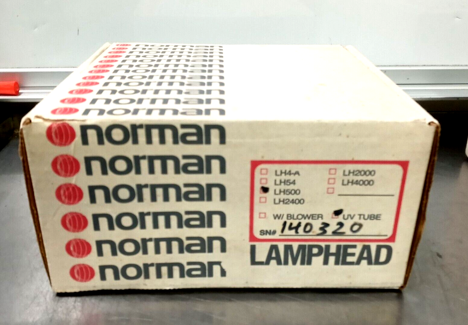 Norman LH500 Flash Strobe Lamp Head 600ws