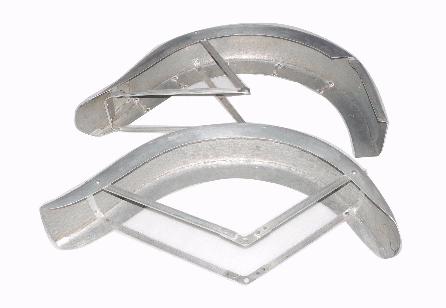 Indian Chief Sports Scout 1940 Aluminium Front & Rear Mudguard Fender Set  