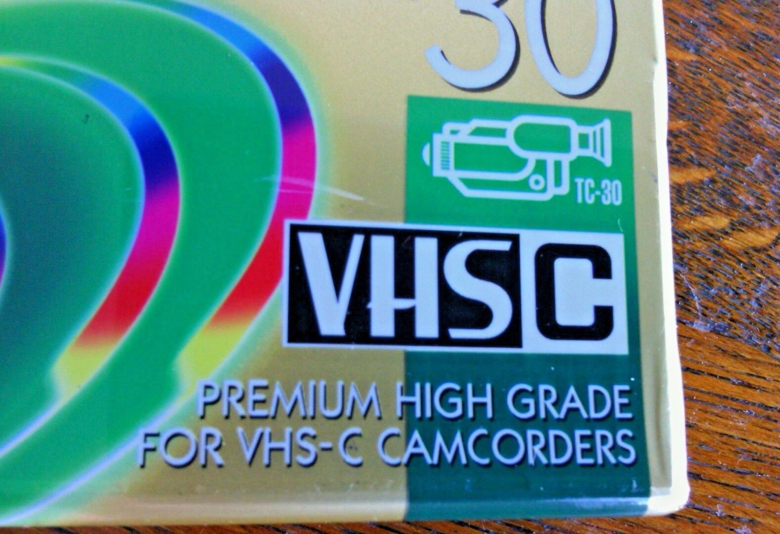 Fuji VHS C Pro Tape TC 30 Video Camcorder Premium High Grade Sealed Tapes EP 90