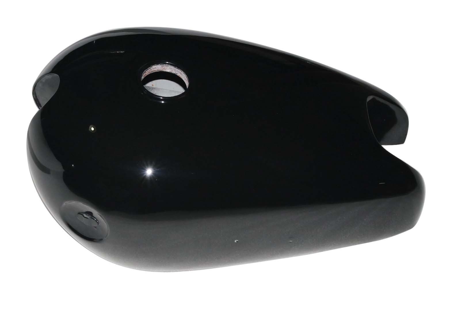 New Vintage Sunbeam S7 S8 Petrol Gas Fuel Tank Steel Black Painted 