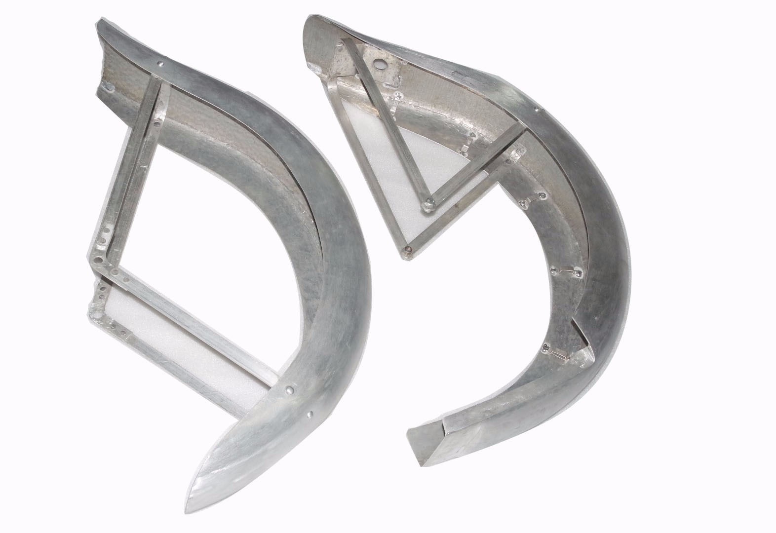 Indian Chief Sports Scout 1940 Aluminium Front & Rear Mudguard Fender Set  
