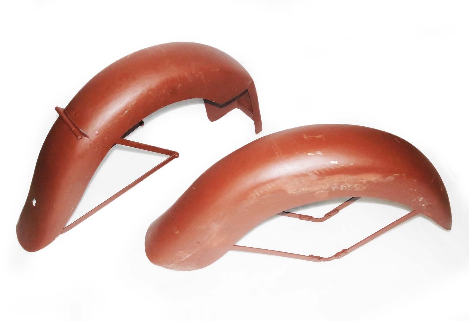 Front And Rear Mudguard Fender Set Rigid Frame Indian Chief Scout 101 Model 