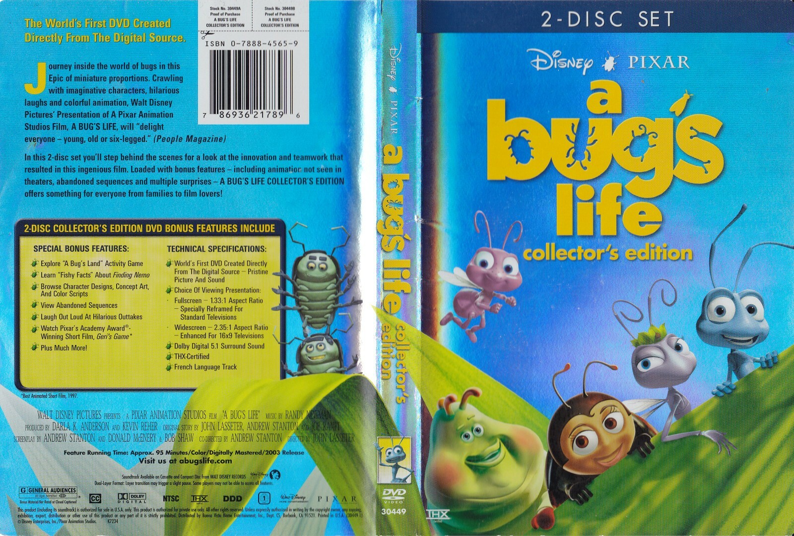 (未使用･未開封品)A Bugs Life [DVD] A Bugs Life Dvd | eBay