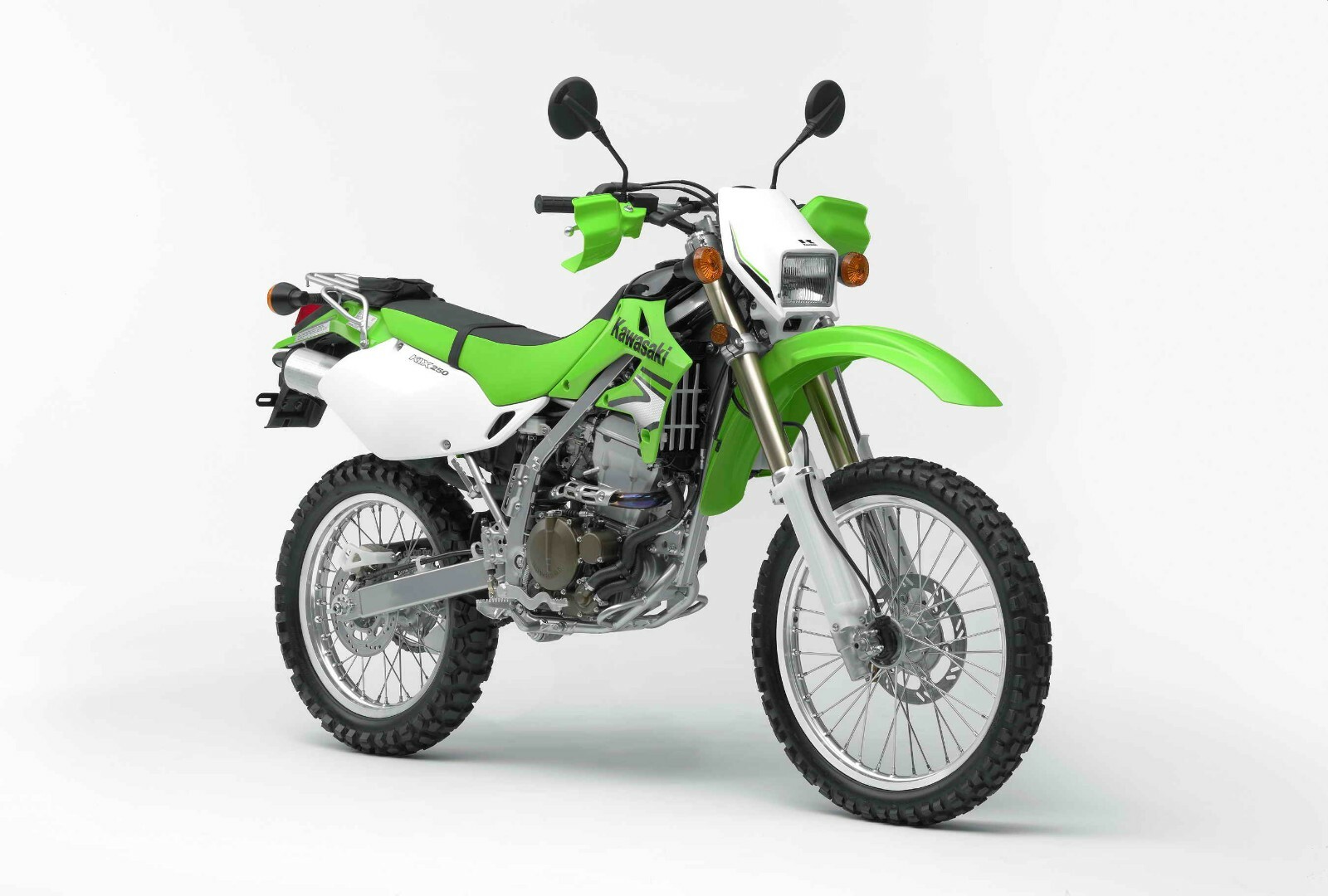 KAWASAKI KLX 250 LX250S 2008 FRONT & REAR STAINLESS BRAIDED KAWASAKI KLX 250 LX250S 2008 FRONT & REAR STAINLESS BRAIDED