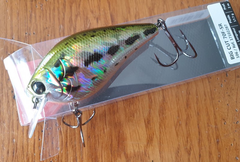 Leurre Usami PÃªChe Mer RiviÃ¨Re Big Cut 70f-Sr Couleur 106