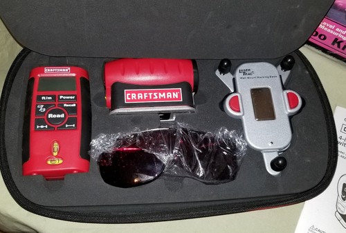 craftsmen 4-in-1 level with laser trac combo kit model no. 9.48255