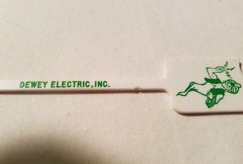 Pair of Swizzle sticks advertising